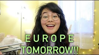 VLOG: Traveling to Europe tomorrow for my February Tour 2018!