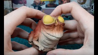 Learning to airbrush ,CMON Rising Sun & A little frog creature  ((MINIATURES HOBBY VLOG)