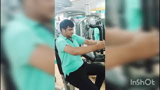 Varun gym training given by eswar sir