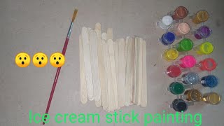 Ice Cream Stick Painting | DIY | Easy Crafts