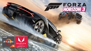 Forza Horizon 3 on AMD Ryzen 5 2500u Vega 8 Graphics — Gameplay Benchmark Aspire 3