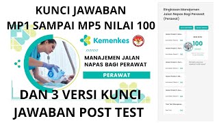 KUNCI JAWABAN MANAJEMEN JALAN NAPAS BAGI PERAWAT (PERAWAT) - INFO CEK DESKRIPSI/KOMENTAR