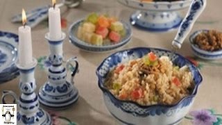 Кутья с изюмом.Рождественская кутья.