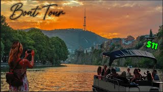 Boat Tour In Tbilisi, Georgia!