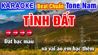 Tình Đất Karaoke Beat Chuẩn Tone Nam - Hà My Karaoke