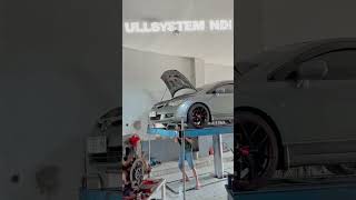 Honda Civic FD makin sangar pakai Fullset NDK Exhaust ll Downpipe,Resonator Drag, DK 03 v4