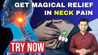 Magical Neck Pain and Headache Relief. Try Now | Manual Therapy Technique.