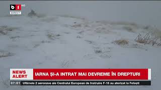 IARNA ȘI-A INTRAT MAI DEVREME ÎN DREPTURI_Știri B1TV_21 nov. 2024