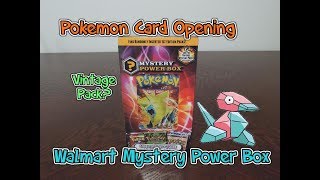 Vintage Booster Pack? - Opening Pokemon Cards - Walmart Mystery Power Box