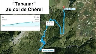 VTT électrique:"Tapanar" au col de Chérel