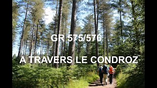 GR 575 / 576  A TRAVERS LE CONDROZ (293 km)