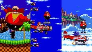 Sonic 1, 2 and 3... but Eggman wins!!!