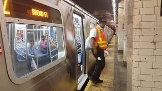 Z train at Chambers Street