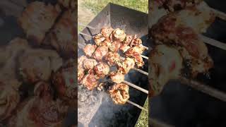 Шашлык отдых Борисов respect Rest the meat of the shish kebab #shorts