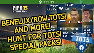 MORE NEW TOTS TEAMS! HUNT FOR DEPAY! FIFA 15 TOTS Special Pack Opening!