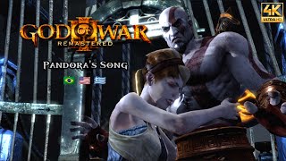 Pandora's Song | Lyrics ENG & PT - BR | God of War III - Soundtrack | 4K 60FPS