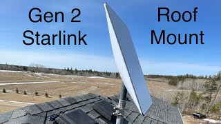 Gen 2 Starlink J mount roof install