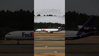 Just a Normal FedEx Airplane... 💀 #shorts #plane #planecrash #crash #edit #like