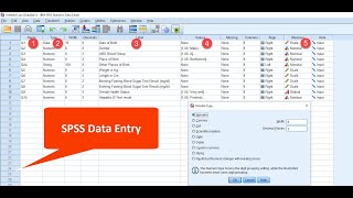 Data Entry in SPSS