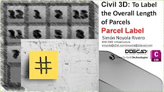 Civil 3D To Label the Overall Length of Parcels