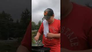 Catch Clean Cook Crappies #shortvideo #shortvideo #cooking #fishing #trendingshorts