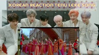 BTS Reaction Bollywood song || ASTRO reaction Tenu Leke song ||