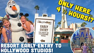 Early Park Entry to Hollywood Studios - Walt Disney World