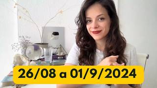 🐝⏱️ Horóscopo semana 26/08 a 01/09/2024: TODOS os signos | Pollination Tarot