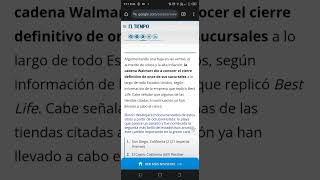 Walmart cierra 11 tiendas en Estados Unidos, crisis financiera.