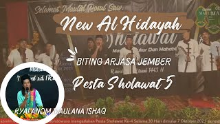 🔴 16 Jam'iyah Hadrah New Al Hidayah Biting Arjasa- Gebyar Maulid Pesta Sholawat 5 # 30 Malam