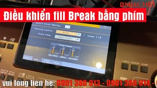 HDSD KORG PA - Điều khiển fill Break bằng phím