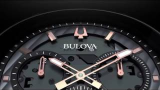 Bulova Curv The Worlds First Curved Chronograph Movement at Claudia's Jewelry Inc