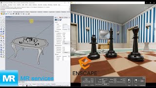 Enscape 2.9 render per Rhino - Lezione #10 #enscape3d #rhinocero