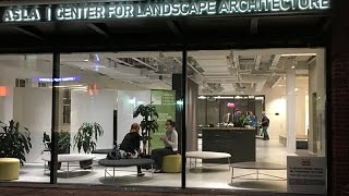 ASLA Center For Landscape Architecture Opening Ceremony