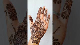 Easy and simple mehndi design arabic mehndi design