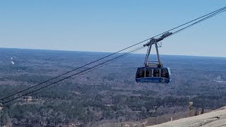 🚡 Experiencing the Stone Mountain Summit Skyride | Full Up and Down Videos | Tour of the Top