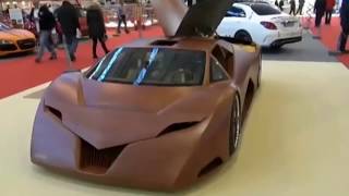 Most four beautifull wood made cars لکڑی سے بنی ہوئی خوبصورت کار