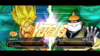 Dragon Ball Z - Budokai Tenkaichi 3 (1999) PS3 - Goku Super saiyan VS Android 19