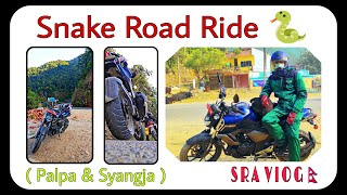 Full Power Rush Ride on a snake Road 🏍️.  #Episode 1.3.   #Uncut Videos #Ride with SRA VLOG 🇳🇵