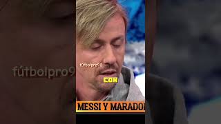 Guti recuerda cuando conoció a Maradona. #maradona