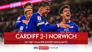 The Bluebirds score late TWICE! ⏰ | Cardiff 2-1 Norwich | EFL highlights