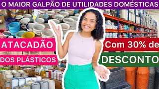 O MAIOR ATACADÃO DOS PLÁSTICOS, É TUDO BARATO NO GALPÃO DMAGAZINE! DONA DE CASA PIRA!