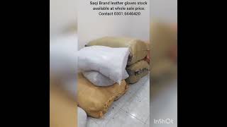 Genuine Leather gloves stock available available for sale on wholesale price #leather #gloves #pur