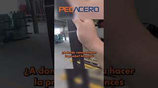 PEGACERO   adiós a la soldadura, soportó 2500 kilos!!