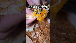 Nasi goreng King Ell rajanya ayam kampung #nasgor #nasigoreng #kulinernusantara #shorts