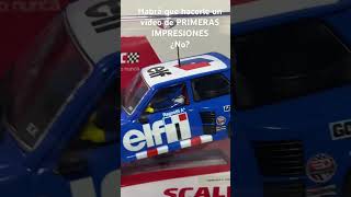 ¿Vídeo de PRIMERAS IMPRESIONES? #scx #scalextric #slot_cars #slotcarsareback