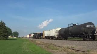 BNSF 4090 Takes the H-BRCGAL West at Meriden Il