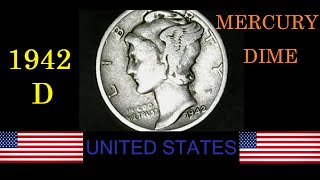 1942 d mercury dime