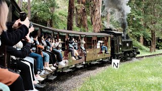 Dangling Legs on Puffing Billy: A Fun and Scenic Ride on Australia’s Heritage Steam Train