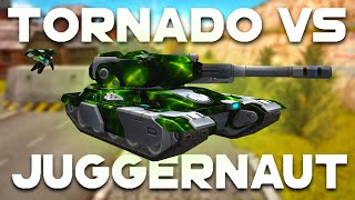 Tanki Online - Scorpion & Tornado Augment VS Juggernaut! Best Combo for Killing JGR! | by SeregaNNSD